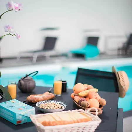 Moderne Proche Du Mans Avec Piscine Interieure Villa *